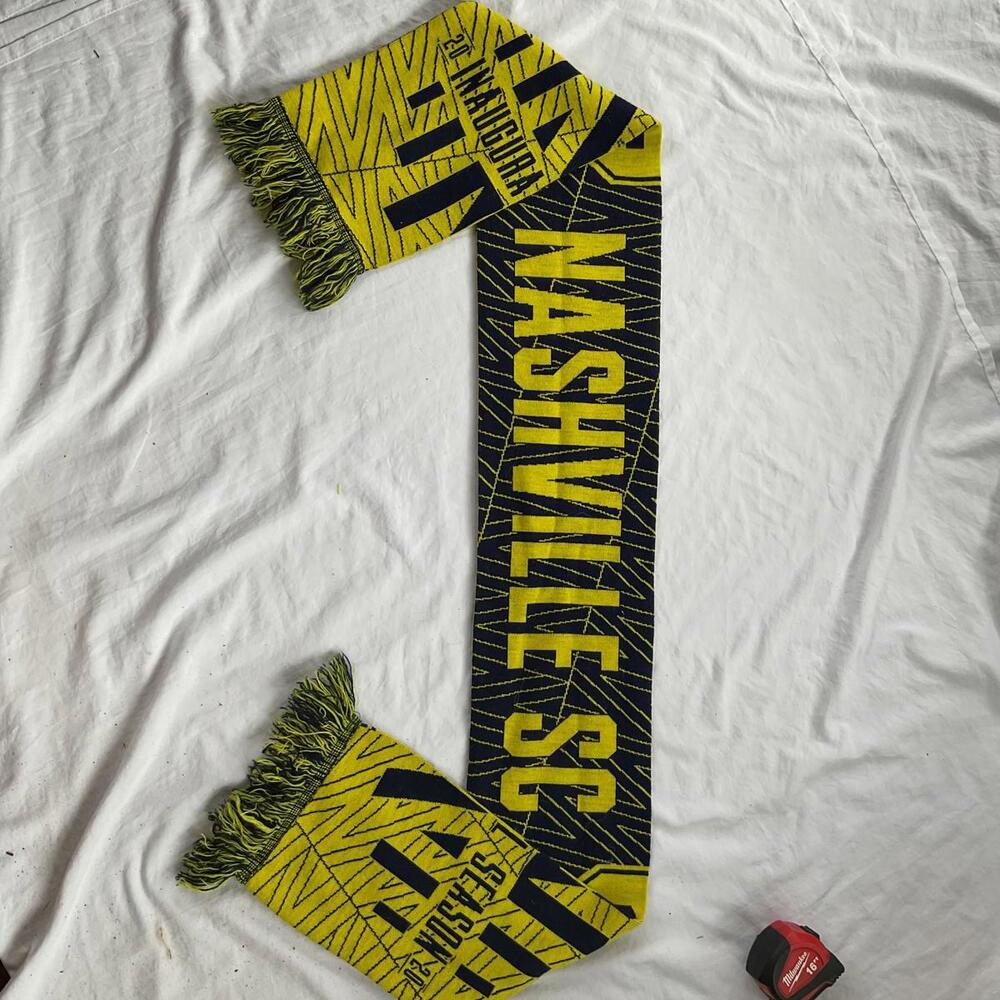 Official Nashville SC Inaugural Season 2020 Knit Scarf – MLS Collector’s Item